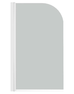 Шторка для ванной Parly F04F 75см белый